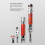17PCS Multi Purpose Quick Change Hex Socket Set with Bits/ Sockets for Hammer Drill/Power Wrench/Electric Drill 5