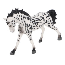Lifelike PVC Standing Horse Figure - Educational Toy for Kids, 13cm