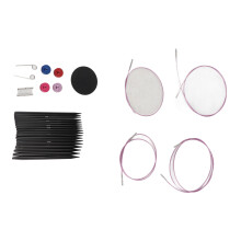 Nähnadeln Set 3-6mm, runden, austauschbare, ergonomische mit Tasche