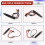 SMD Chip Test Clip Meter Lead Probe Multimeter Tweezer Capacitor Resistance 6