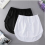 (M) Jupe courte extensible et ajustable pour femmes 4