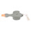 Latex Wild Goose Rope Squeaky Toy - Small/Med 12