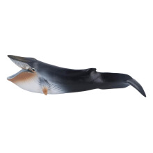 Figura di animale marino Balena Blu - 23x7x6cm Gioco dipinto a mano Creatura del mare