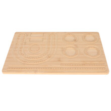 Bambus-Combo-Perlenbrett DIY-Schmuckmessung & -Anordnung 28,5x43cm