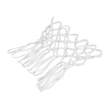 2 pezzi reti da basket in nylon bianco resistenti e durevoli per uso interno ed esterno