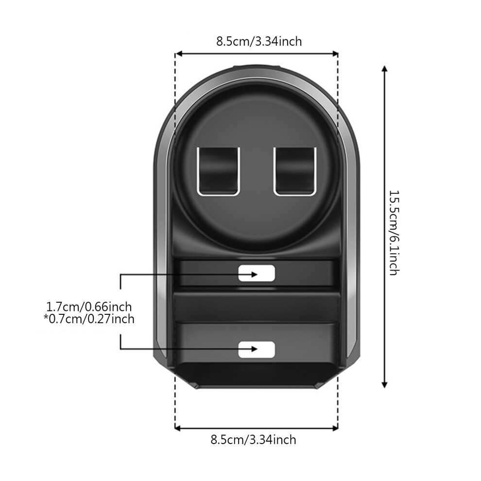Car Seat Hooks - Phone & Bag Holder (50 Chars) 6424024550565