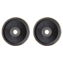 2X Diamant Lapidaire Sieraden Slijpschijf Arbor Gat Diamant Slijpschijf voor Gem Marmer Graniet Glas Keramiek Gecementeerd