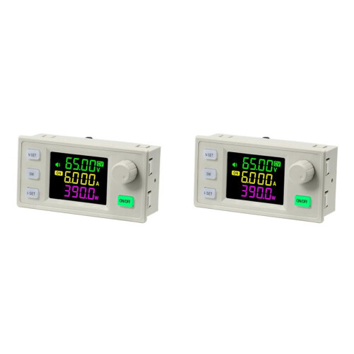 2X New XY6506X CNC Adjustable  Regulated Power Supply Constant Voltage & Current 65V 6A 390W Step-Down Module