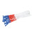 Rete da basket in nylon resistente 2 pezzi, congiunta, bianca, rossa, blu, 184 g 8