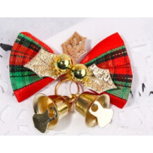 (Green) 5cm Lace Bells - 10Pcs Xmas Decor
