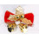 (Red) 5cm Lace Bells - 10Pcs Xmas Decor 1