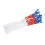 Rete da basket in nylon resistente 2 pezzi, congiunta, bianca, rossa, blu, 184 g 11