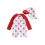 (3-4 Years, Red) Costum de baie mânecă lungă. 1