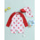 (3-4 Years, Red) Costum de baie mânecă lungă. 4