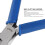 Micro Nipper 4.5in Return Spring Automatic Cutting Pliers for Plastic Work 5