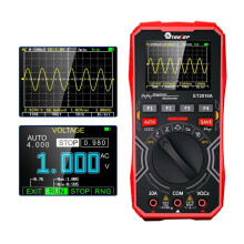 TOOLTOP ET2010A Digital Oscilloscope Multimeter 1Mhz 2.5MSps AUTO Oscilloscope AC/ 600V Graphcial Multimeter