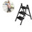 3 Step Ladder Folding Portable Compact Heavy Duty Anti-Slip Mat Stool 5
