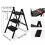 3 Step Ladder Folding Portable Compact Heavy Duty Anti-Slip Mat Stool 3