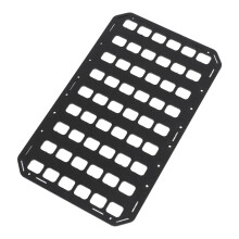 Black PP Rigid MOLLE Panel for Gear Organizer, 610g, Portable