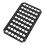 Black PP Rigid MOLLE Panel for Gear Organizer, 610g, Portable 1