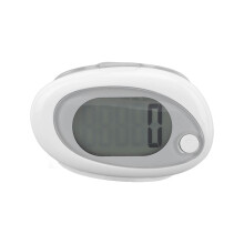 3D Pedometer Step Counter Clip Lanyard, Accurate Quiet Compact, 99999 Steps