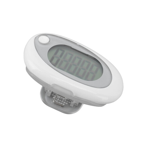 3D Pedometer Step Counter Clip Lanyard, Accurate Quiet Compact, 99999 Steps 1