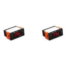 2X ETC-961 Thermostat Temperature Controller Humidity Control Thermometer Hygrometer Refrigeration Alarm 220V NTC Sensor