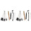 10 Pcs Coffee Machine Cleaning Set Coffee Grinder Brush Coffee Machine Group  Cleaning Brush 2