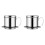 2X Vietnamese Coffee Filter Coffee Press Maker Reusable Phin Infuser Strainer Pot Coffee Drip Brewer Manual Coffee 1