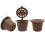 20Pcs Stainless Steel Filter Reusable Coffee Capsules for  Machines(B) 2