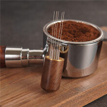 3X Coffee Tamper Stainless Steel Needles Espresso Powder Stirrer Distributor Leveler WDT Tools Stirring Accessories A