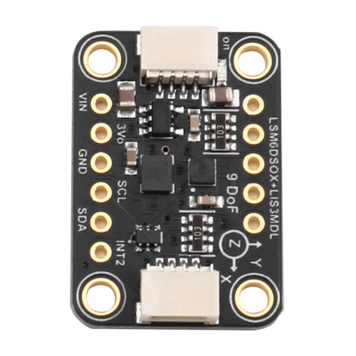 4517 Electronic Module for Adafruit LSM6DSOX + LIS3MDL - Precision 9 DoF IMU Module