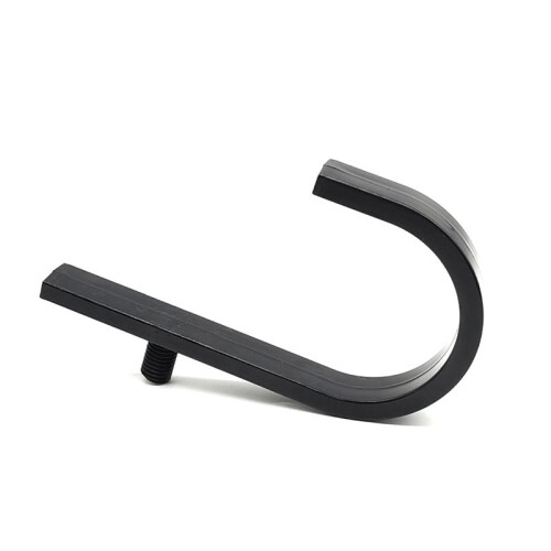 2PCS Storage Shed J Hook for Suncast/Crafstman Shed, Wall Mount Hanger Organizer for Organizing Tool, Ladders Black 1