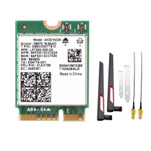 Wi-Fi 6 AX201NGW WLAN-Karte mit 10-DB-Antenne, 2974 Mbit/S, 2,4 GHz/5 GHz, BT5.2-WLAN-Netzwerkadapter
