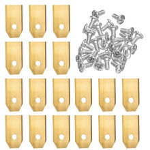 18 juegos de accesorios para cortacéspedes robóticos. Cuchillas de repuesto para cortacéspedes robóticos para .