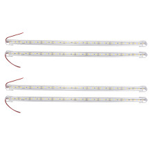 4 Piezas de AleacióN de Aluminio RíGido Tira de LED Luz de Barra Impermeable 12 V 50 Cm