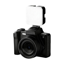 Appareil Photo Numérique 4K 68 MP avec pour Zoom 16x, Autofocus, Viseur Rotatif et Éclairage D'Appoint, Idéal pour le Vlogging