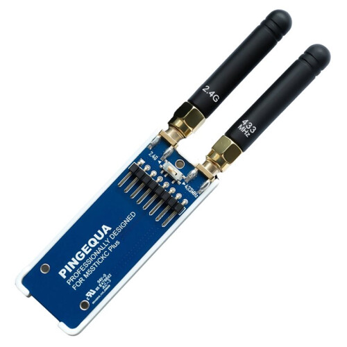 RF 2-in-1 Module for M5Stack StickC Plus2, Supports 2.4GHz and Sub-GHz 433MHz, Compatible for Bruch Firmware with Case 2