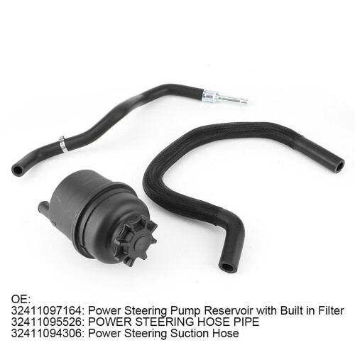 E46 Power Steering Hose 3 Piece Set 2