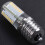 2X E17 Socket 5W 64 LED Lamp Bulb 3014 SMD Light Warm White AC 110V-220V 7