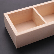 2X Sukkulente Blume Eisen Keramik Blumen Topf Holz Kiste Sukkulente Blumen Topf Rack Pflanz Gefäß Bonsai Topf 5 Grid