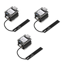 3PCS XIAO NRF52840 & Wio-SX1262 Kit for Meshtastic, LoRa 862-930MHz, Microcontroller , Integrated Antenna