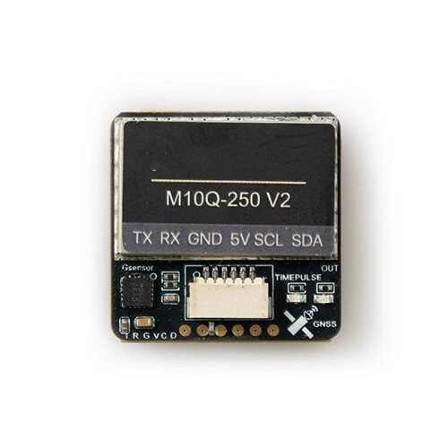 M10Q-250 V2 GPS Module NMEA/UBLOX Dual Protocol IST8310 Compass GPS+GLONASS+BDS Precise Positioning for FPV Drone