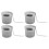 4 Pack Large Tea  Infuser for Loose Leaf Tea & Spice Infuser for Cooking, Threaded Lid, Extra Fine Mesh Tea Strainer 2