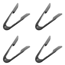 4X Bbq Clip Cutlery Clip Food Tongs No-Stick Food Clip BBQ Tongs Bread Clamp Cake Clip Tableware Kitchen Tools