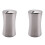 2X Small Toothpick Holder Dispenser Storage Organizer Stainless Steel (Silver) 1