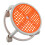 Round Rolling Low Stool Orange Mini High Capacity 1