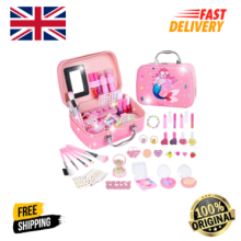 Kids Washable Makeup Set Girls Pretend Play Kit