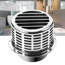 Coprivento di scarico in acciaio inossidabile 304, diametro 150mm, grill di ventilazione resistente alle intemperie