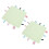 2pcs 3D Sensory Security Blanket 24x24cm Green 15